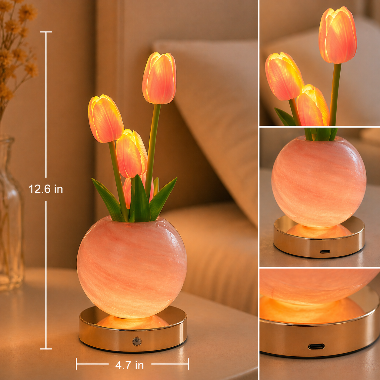 Bloom Lamp™ Glowing Tulip Lamp